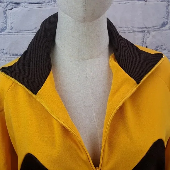 Vintage 80s Women's Track Jacket Athletic Summer Games Manitoba Canada 70s Large - Picture 12 of 15